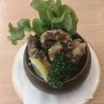 すし江戸 - イカゲソ揚げ