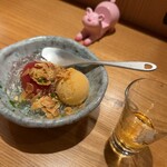 虎ノ門 とだか - アメーラトマトのゼリー寄せアイス