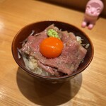 虎ノ門 とだか - らっきょう牛ご飯