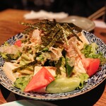 うまいもん とれとれ市場 - 豆腐サラダ