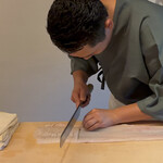 ますます増田 - 鱧の骨切り