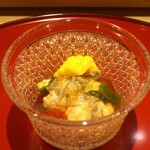 鮨 しみづ - 鱧と夏野菜の冷やし鉢