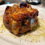 ワインとイタリア料理 141 - 長谷川農産ジャンボマッシュルーム！！