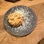 味処 高雄 - とうもろこしのかき揚げ