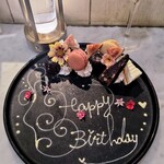 GARDEN BISTRO&WINE - バースデープレート