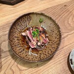 味処 高雄 - 鶏のたたき