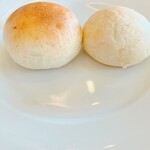 王ヶ頭ホテル - オレンジピールのパン　朝ごはん