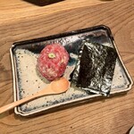 味処 高雄 - マグロのおはぎ