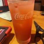 炭火焼肉ぐら - カシスグレープ¥550