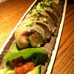 京都石塀小路豆ちゃ 渋谷  - 〆鯖の昆布締め