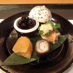 京料理 岡もと - 夕膳　前菜「睦月」