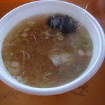 マリンドリーム能生 - 2010.1 あんこう汁500円（あんこう祭りの時のみ）