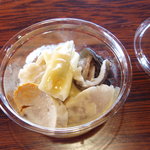 マリンドリーム能生 - 2010.1 あんこうの黄金和え500円（あんこう祭りの時のみ）