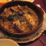 CASA GIRASOL - メルルーサとあさりのグリーンソース煮。絶品！