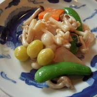 香桃 - 豚肉ホタテ炒め