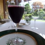レストラン プランデルブ北鎌倉 - 赤ブドウのジュースが美味しい