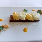 レストラン プランデルブ北鎌倉 - マンゴーのデザート