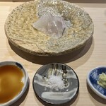 千住 しげ - カレイ刺身