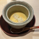 千住 しげ - 蛤出汁の茶碗蒸し