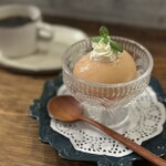 クリコロ - デザート(桃のコンポート)4
