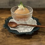 クリコロ - デザート(桃のコンポート)1