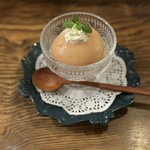 クリコロ - デザート(桃のコンポート)2