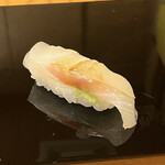 安べえ寿し - 鯛の昆布締め