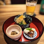 料理屋 八 - ①【前菜盛り合わせ】