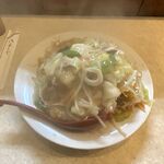 長崎ちゃんぽん・皿うどん 球磨 - 作りたて　湯気が上る　細麺パリパリ皿うどん　1.000円