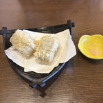 戸隠そば 本店 - 太刀魚の天ぷら