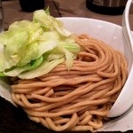 つけ麺 五ノ神製作所 - 2014年9月16日の海老味噌つけ麺の麵