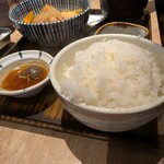 恵比寿 土鍋炊ごはん なかよし - 兄ぃの２杯目、大盛り〜