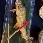 鶴清 - 鮎の塩焼き