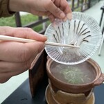 鶴清 - ハモを全部一度に入れてくれます