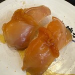 すし銚子丸 - 赤貝の握り