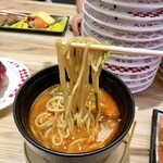 スシロー - 旨辛ミンチラーメン BTS Island:インザソムコラボ