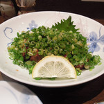 新料理 都留野 - たんタタキ