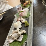 浜焼活貝 いさむ - 刺身5種盛り