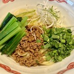 天天厨房 - 汁なし担々麺　小松菜トッピング