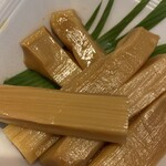 味の笛 - 極太なメンマ