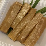 味の笛 - 極太なメンマ