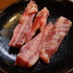 Sumibiyakiniku Gyuuhan - カルビ740円