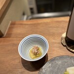 かま叶 - 焼き茄子　玉葱おろし