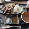 本気の薪焼きステーキ