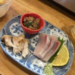 美人亭 - お刺身3種盛り