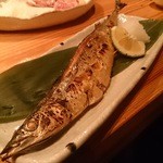 銀しゃり酒菜 山本山 - 秋刀魚の塩焼き