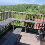 民宿・レストランとみ - 2階ベランダ席