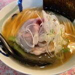 ハイデン.コッコFACTORY ら-めん凛々 - 凛々しい煮干し中華ソバ（塩対応）　900円（2025年7月）