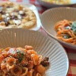 イタリア食堂 TOKUBEI - イノシシ煮込みパスタ