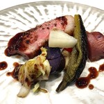 french_lame - 豚肩ロースの藁焼き